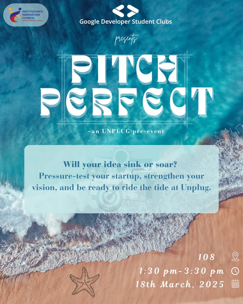 Pitch and Prototype